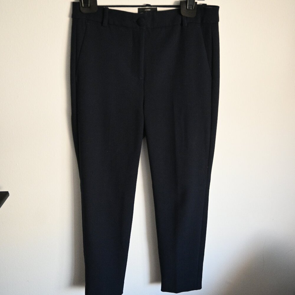 J.Crew High-Rise Cameron Office Pants – Navy – Size 4